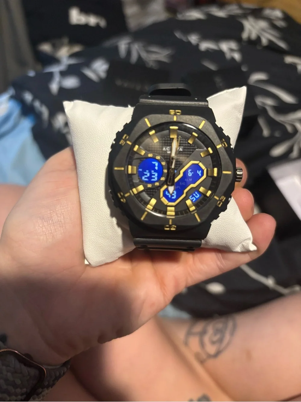 Activa X Invicta Digital Men's Watch - 48mm. Black (ACW8120-003)
